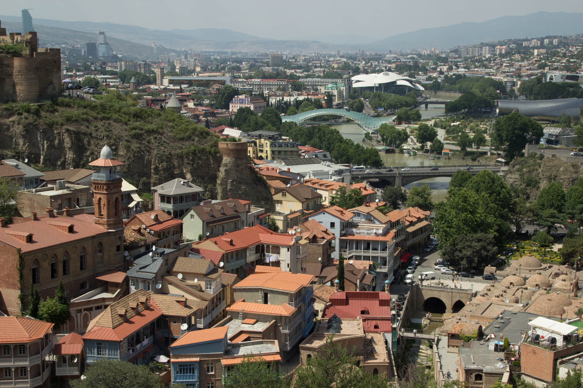 City map Tbilisi Georgia PDF