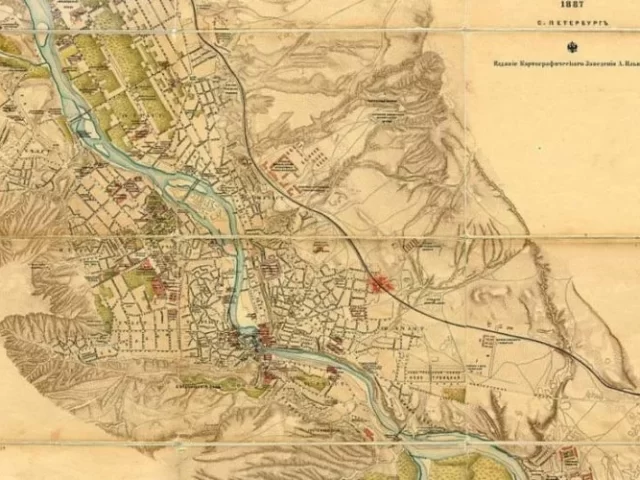 Old maps of Tbilisi