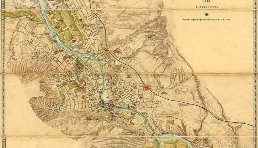 Old maps of Tbilisi