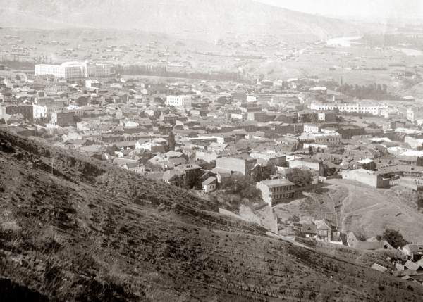 Tbilisi view from mtatsminda