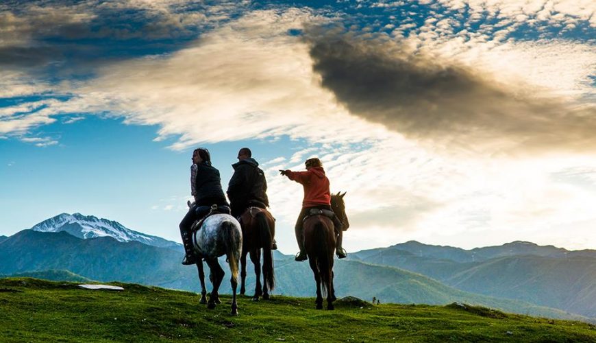 Horse tour in Svaneti