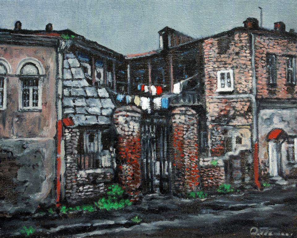 Tbilisi paintings oleg timchenko