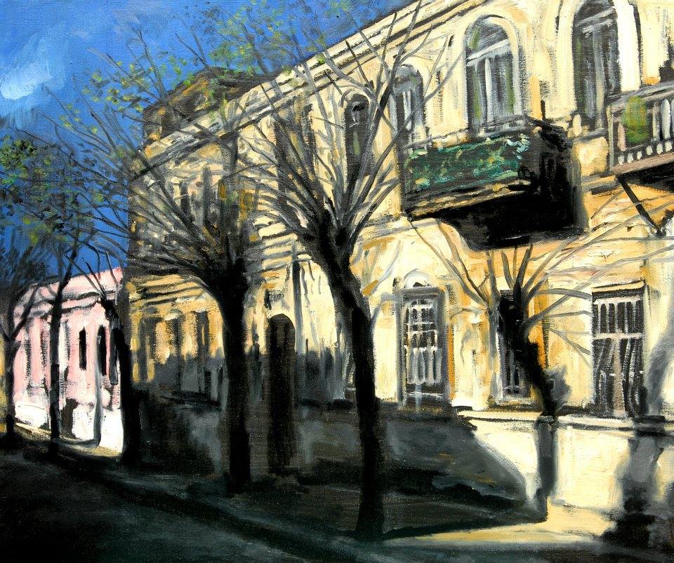 Tbilisi paintings oleg timchenko