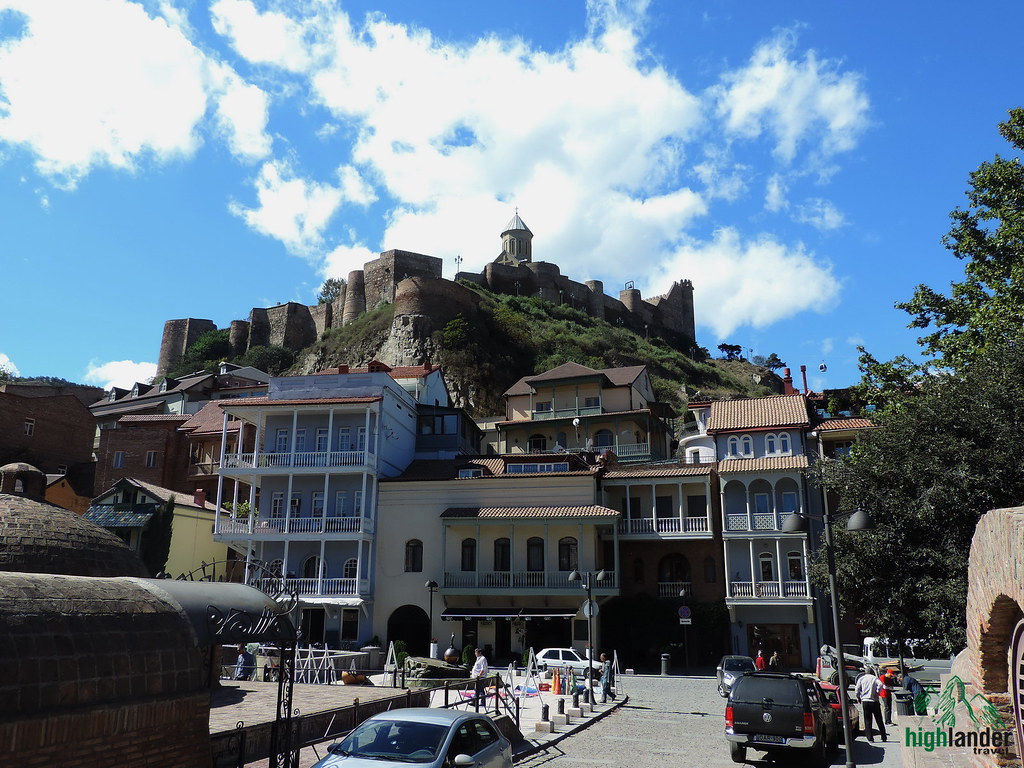 Narikala view from Abanotubani