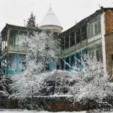 Snow in tbilisi
