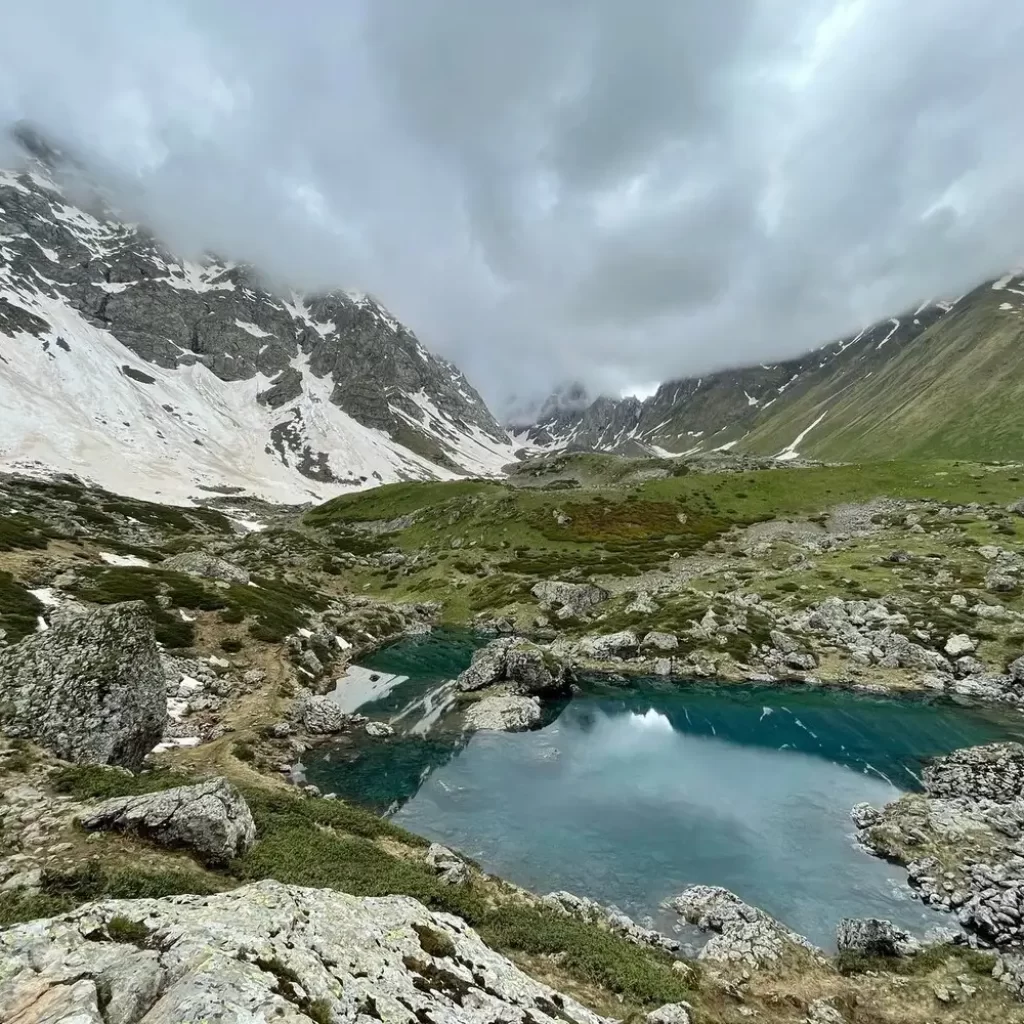 Abudelauri lakes the best trekking destination in europe