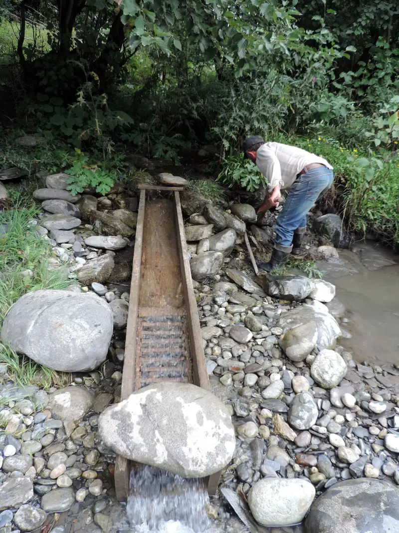 Looking for gold in Svaneti 5 Looking for gold
