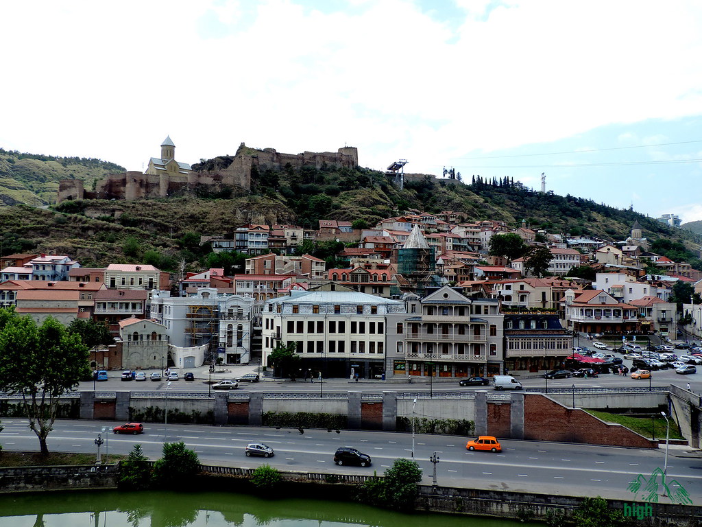 Tbilisi old city view