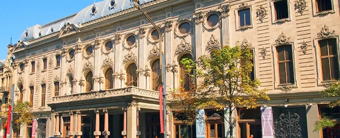 Rustaveli Avenue: The Heart of Tbilisi's Cultural and Historical Center 7 Rustaveli theater