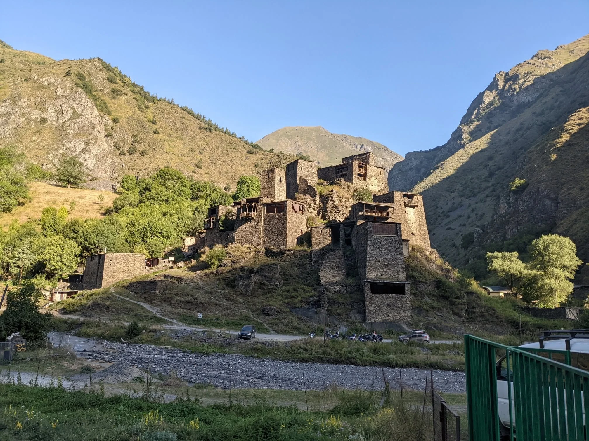 491038219_24202790002644276_2113838838833291235_n View to Shatili, Khevsureti. Tour to khevsureti Caucasus mountains