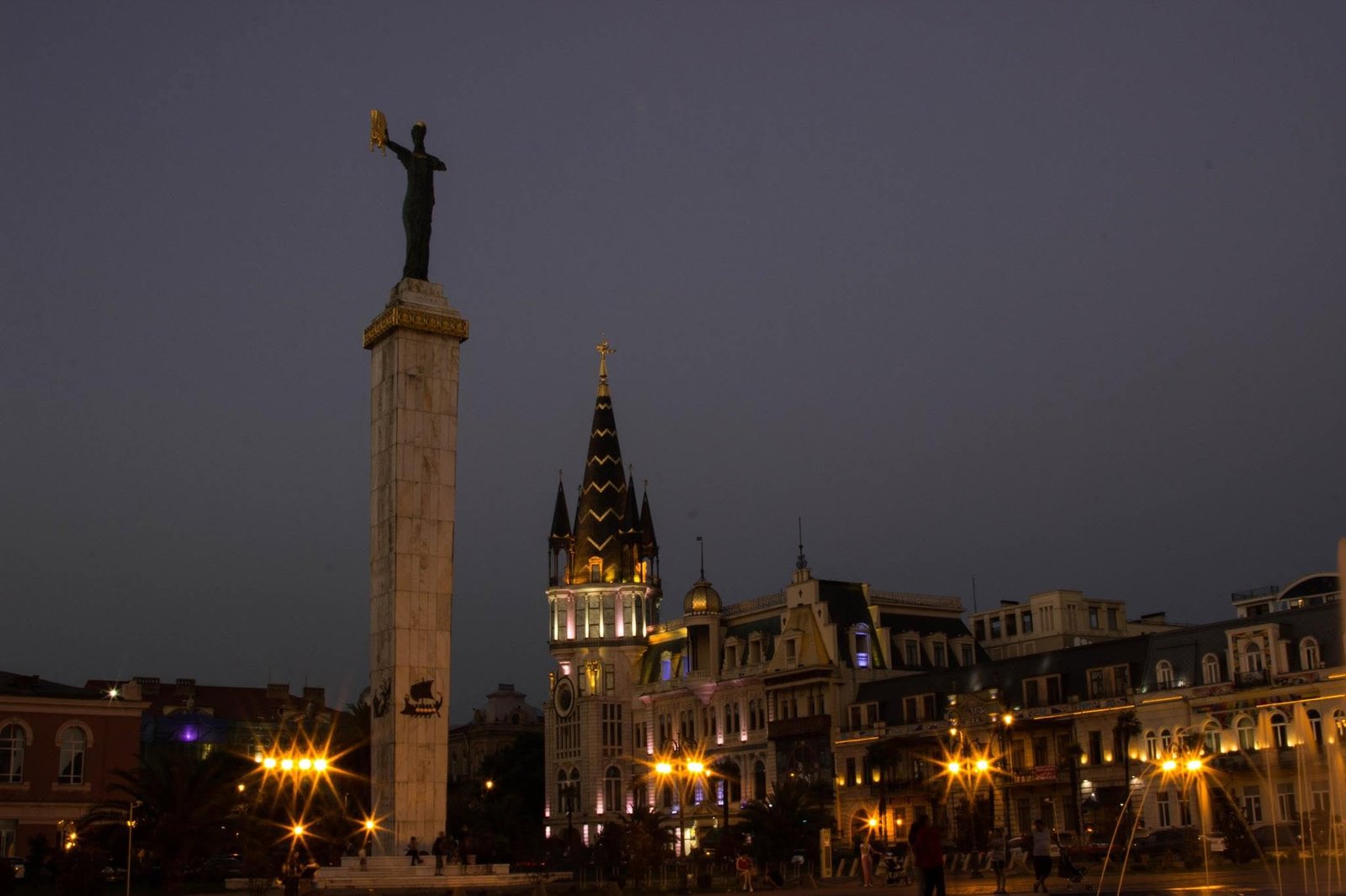 Batumi at sunset