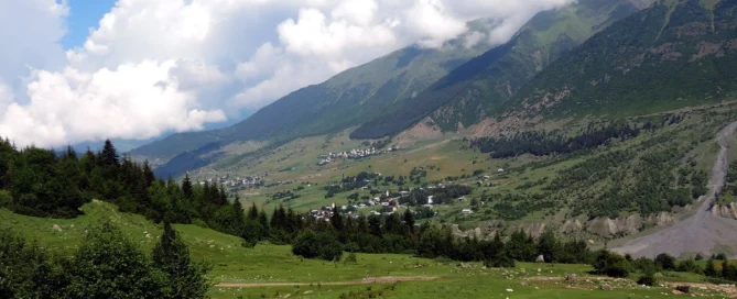Georgia 10 day tour. Svaneti illage Lakhiri