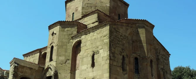 Jvari Monastery overlooking Mtskheta and the Aragvi–Mtkvari river confluence