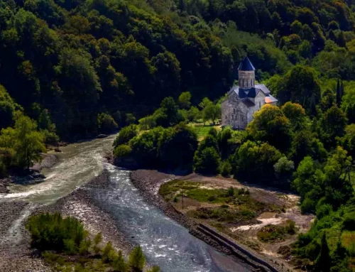 Barakoni Church in Racha, Georgia