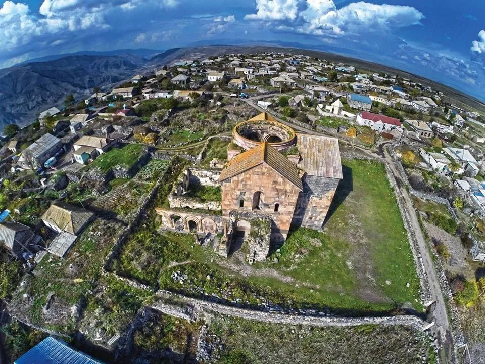 Kumurdo cathedral view from above
