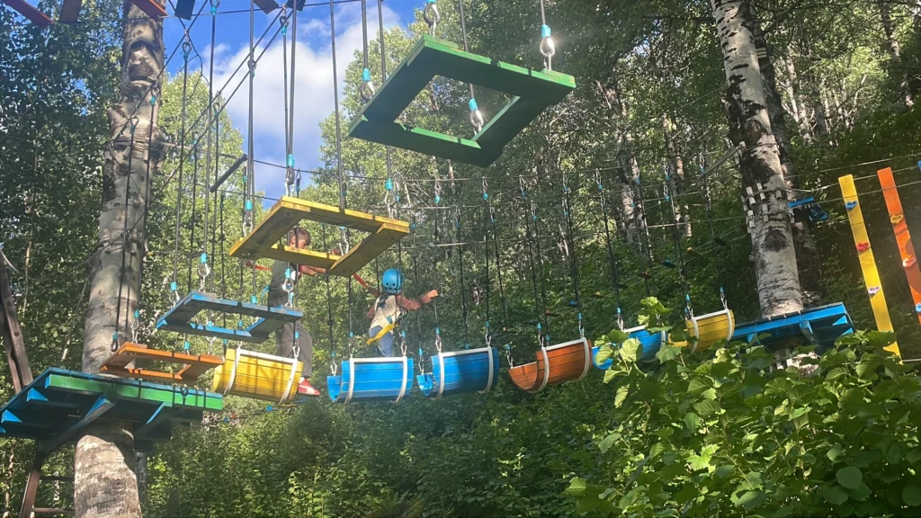Adventure park in Mestia
