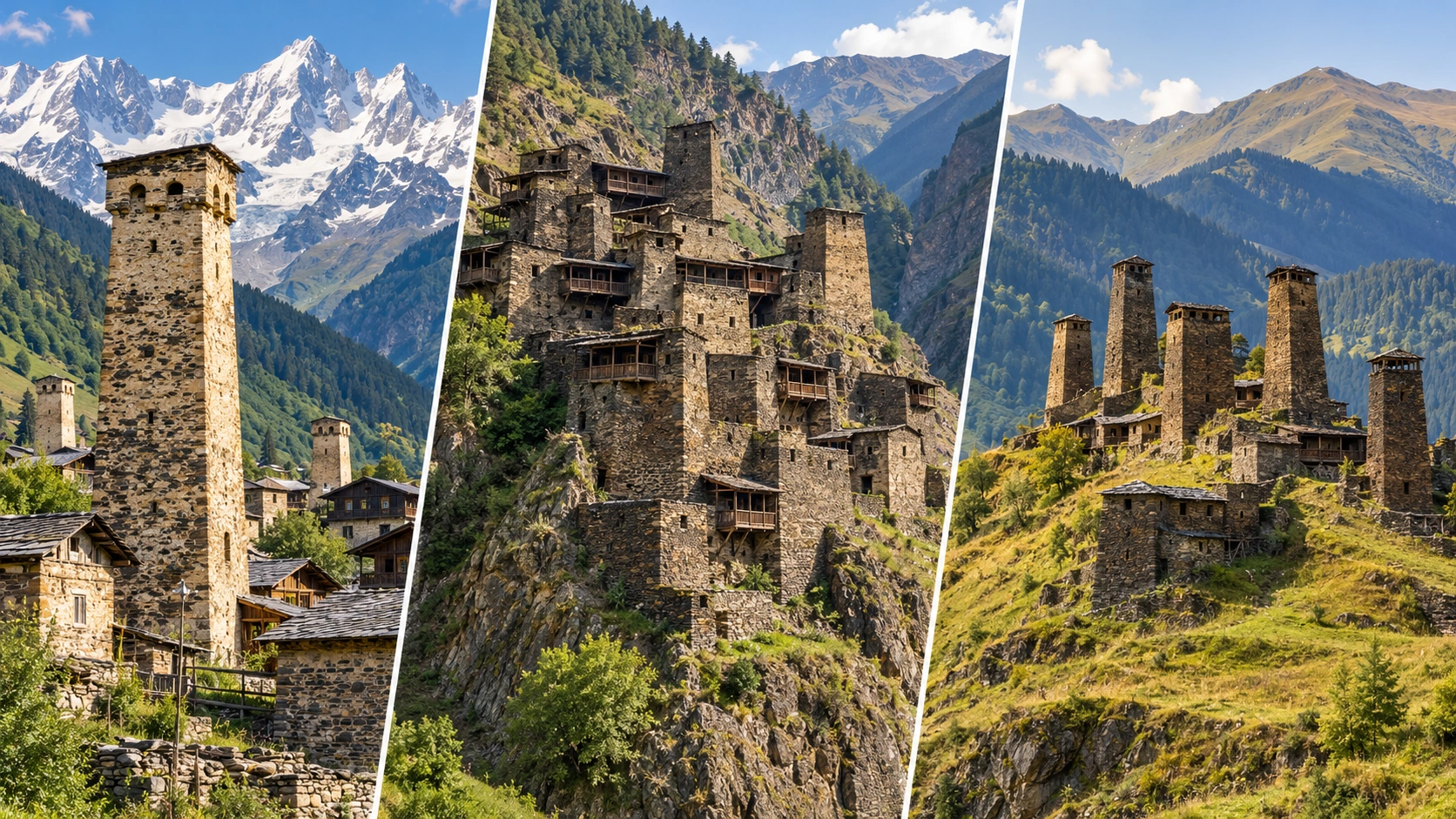 Why Georgia Has Stone Towers: Svaneti, Khevsureti and Tusheti Explained
